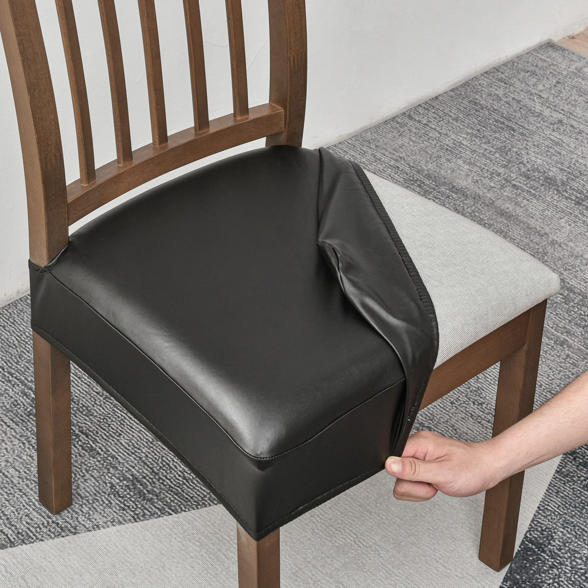 Skadi - Leather Chair Seat Cover
