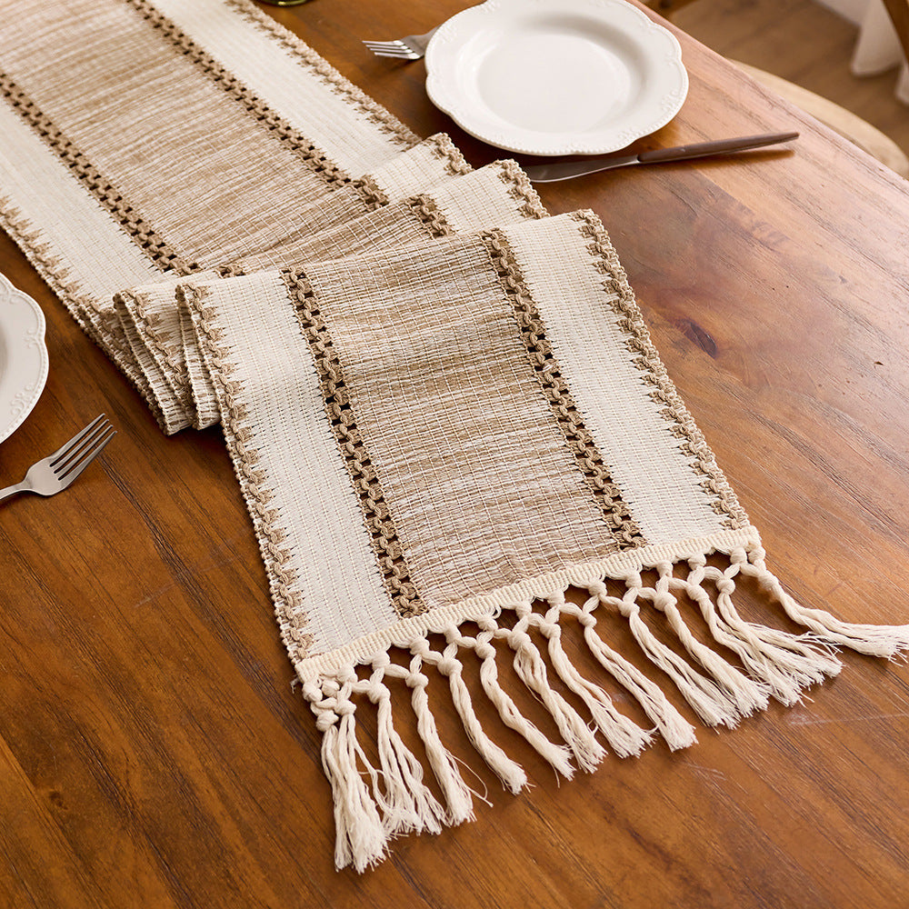 Alva - Rustic Linen Table Runner