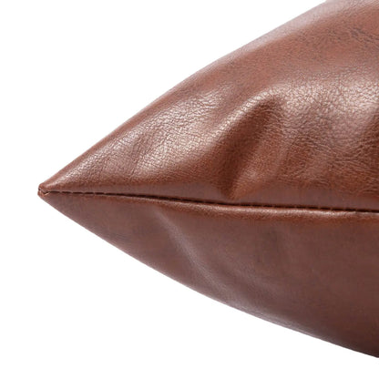 Leather Cushion Pillow Cover Trekk&Cover