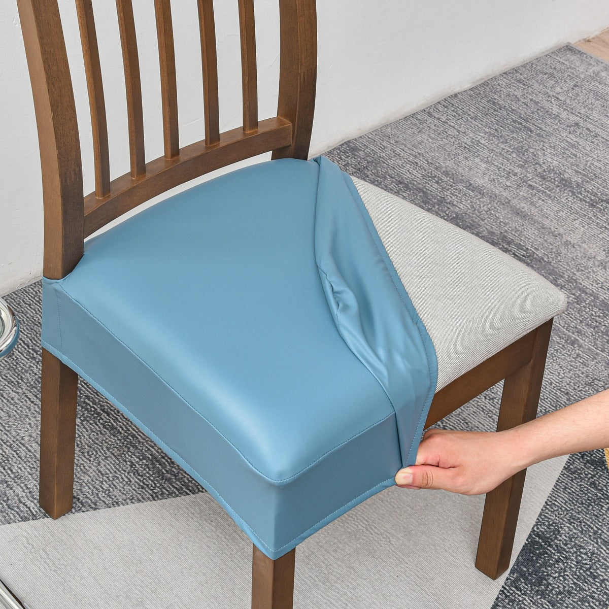 Skadi - Leather Chair Seat Cover