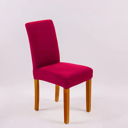 Solid Color Stretch Knit Chair Cover Naavian