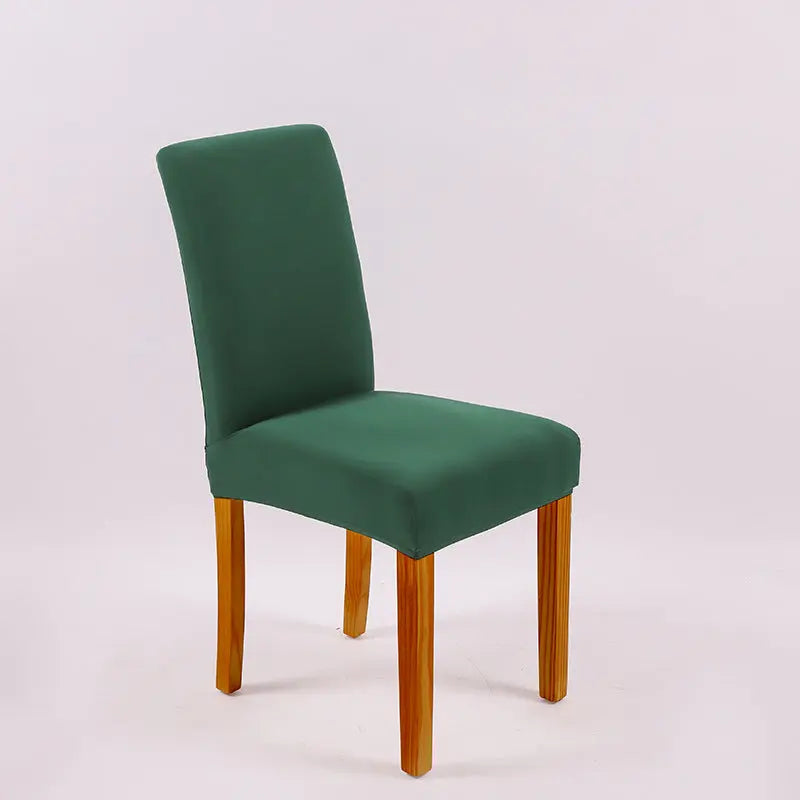 Solid Color Stretch Knit Chair Cover Naavian