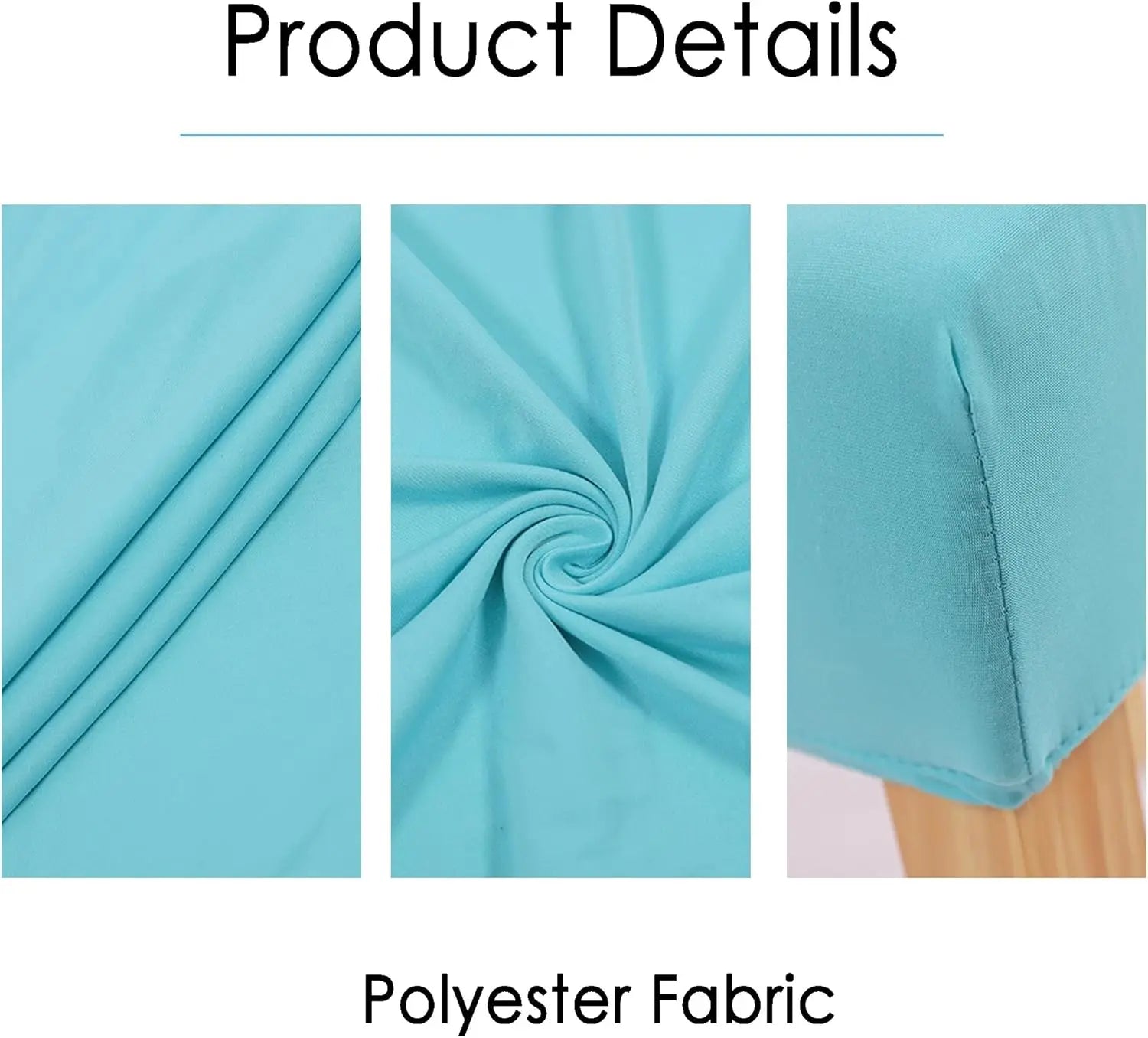 Solid Color Stretch Knit Chair Cover Naavian