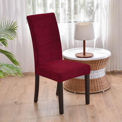 Fjorgyn - Soft Elastic Velvet Chair Cover