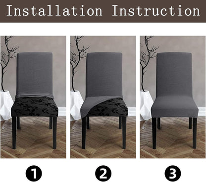 Edda - Knitted Stretch Chair Cover