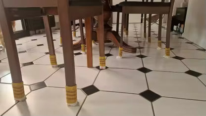 Strikkede Sokker til Bord- og Stolben