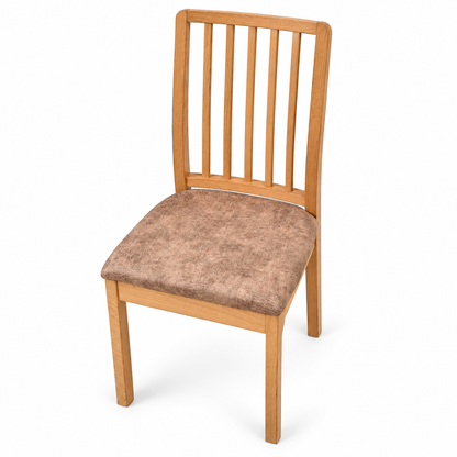 Alv - Rustic pattern Buckle Chair Seat Cover