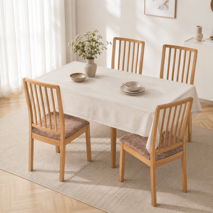 Alv - Rustic pattern Buckle Chair Seat Cover