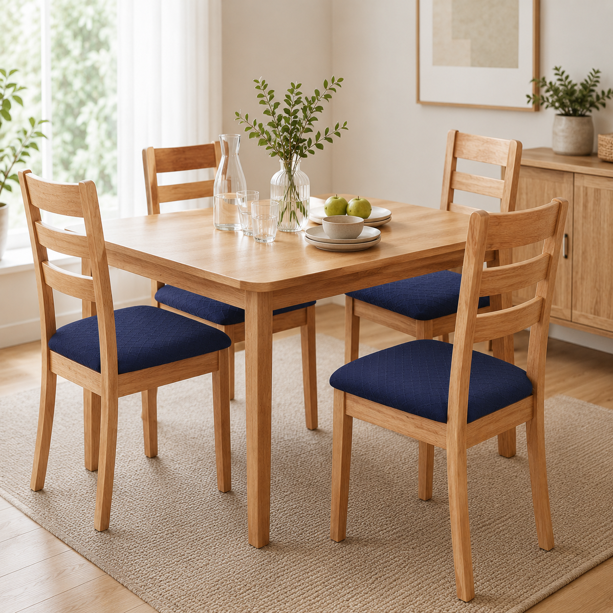 Vár - Jacquard Chair Seat Cover