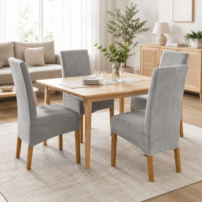 Rune - Halv stolovertrekk i myk flanell
