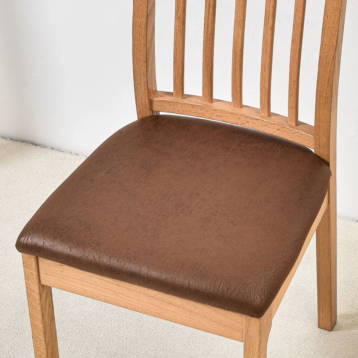 Alv - Rustic pattern Buckle Chair Seat Cover
