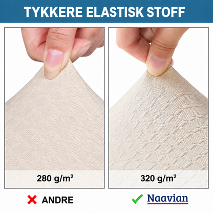Rán - Setetrekk med Herringbone-tekstur