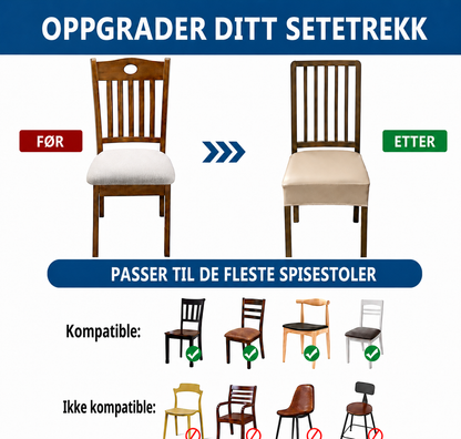 Skadi - Setetrekk i Skinn for Stol