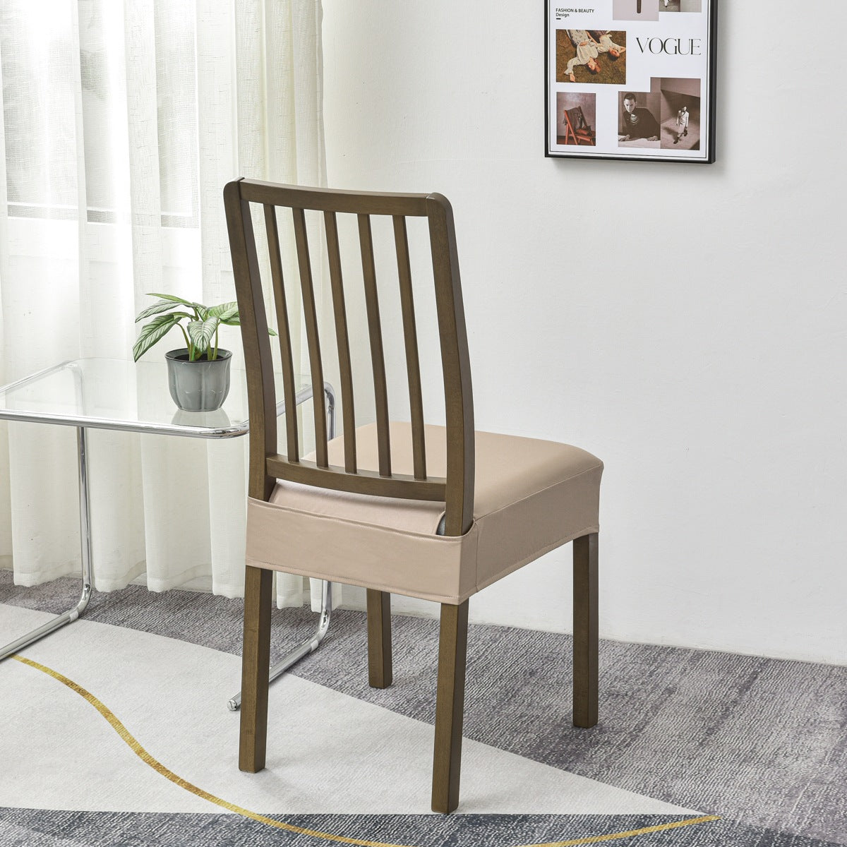 Skadi - Leather Chair Seat Cover
