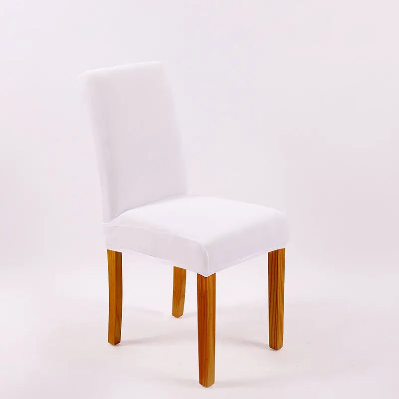Solid Color Stretch Knit Chair Cover Naavian